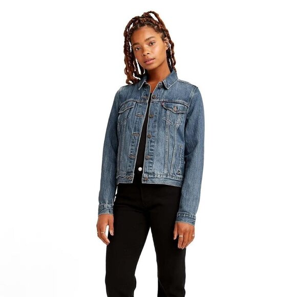 Levi’s 100% COTTON ORIGINAL TRUCKER JACKET SIZE XS - Picture 1 of 8